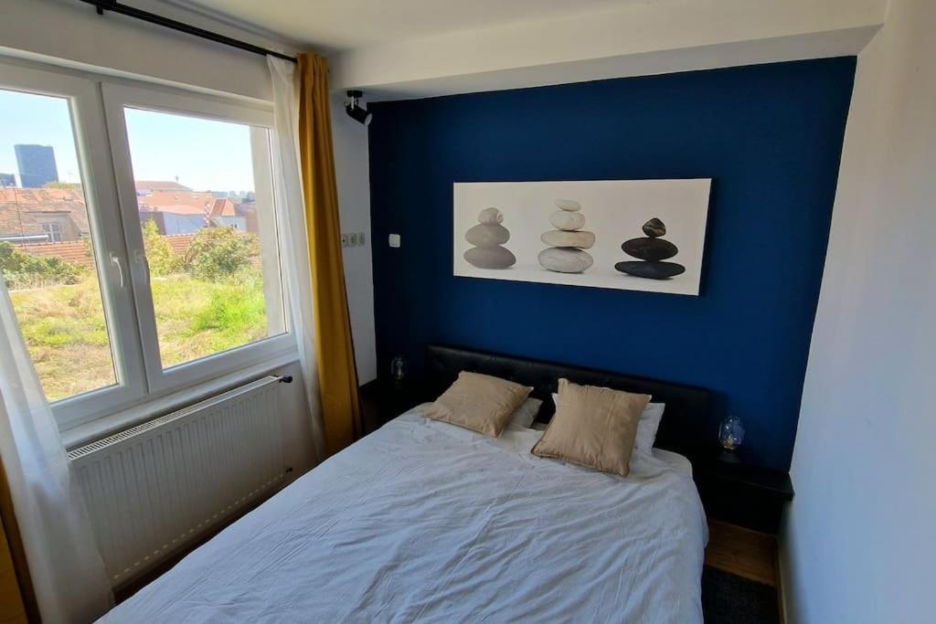 Апартаменты Midnight Blue Oasis - Center, Free Parking Загреб Экстерьер фото